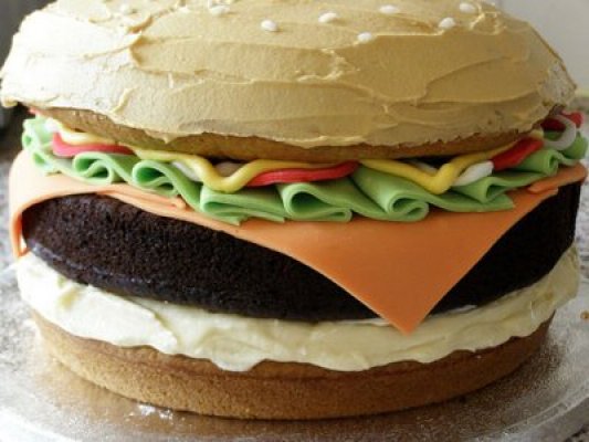 Debbie's veggie burger cake veggie burger cake