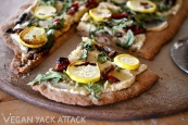 Jacqueline's rustic arugula flatbread Jacqueline's rustic arugula flatbread