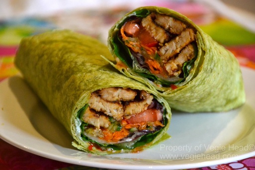 Tempting tempeh wrap