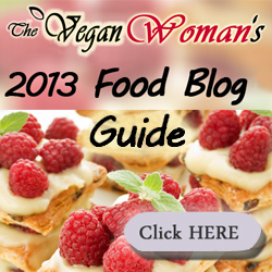 2013 vegan food blog guide