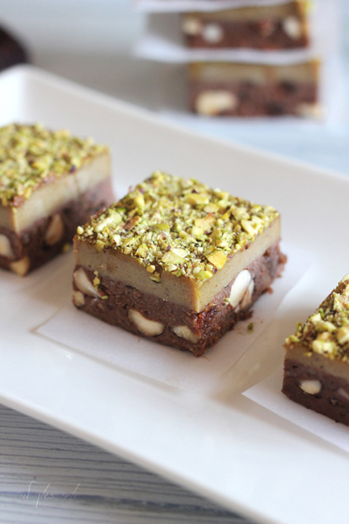 mouthwatering halva brownies